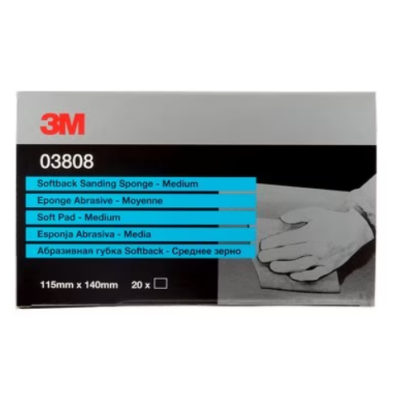 3m 3808 Sünger Zımpara Orta 115140mm - 4