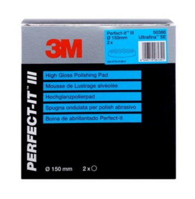 3M 50388 Hare Giderici Pasta Süngeri Mavi 150mm - 3