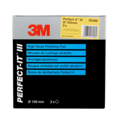 3M 50488 İnce Pasta Süngeri Sarı 150mm - 5