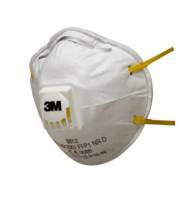 3m 8812 Ffp1 Ventilli Toz ve Sis Maskesi 10 Adet - 1