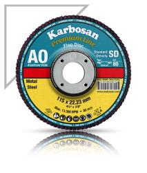 Karbosan Ao Flap Disk Zımpara 180*22 10 Adet - Karbosan