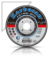 Karbosan Metal Kesme Taşı 115322 50 Adet - Karbosan