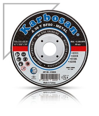 Karbosan Metal Kesme Taşı 115322 50 Adet - 1