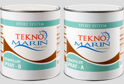 Teknofıller Epoxy Kalın Sprey Macun Kahverengi - 1